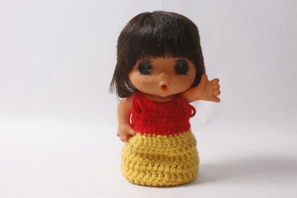 1970s Sekiguchi Mademoiselle GeGe Doll Showa-era Retro Toy ~ 260826-WH 951